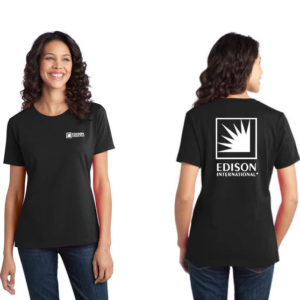 Port & Company Ladies Ring Spun Short Sleeve Cotton T Shirts