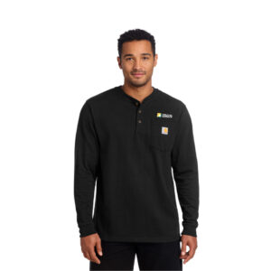 CTK128 Carhartt® Long Sleeve Henley T-Shirt